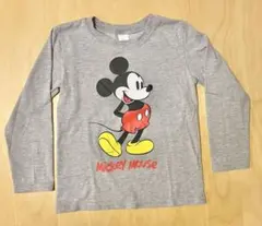 長袖Tシャツ　ロンT ミッキー　120