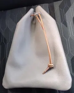 【本革】巾着袋