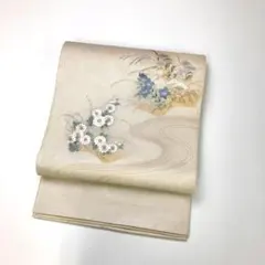 正絹 夏帯 袋帯 紗 引箔 金銀糸 四季華合わせ - メルカリ