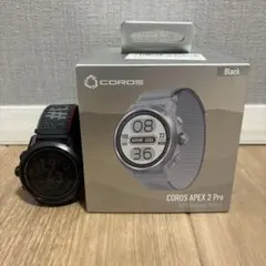 COROS APEX 2 Pro GPSアウトドアウォッチ ブラック