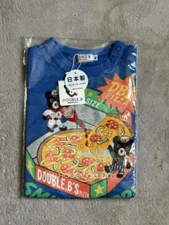 新品 未開封【DOUBLE.B 】ピザ Tシャツ 80cmのサムネイル