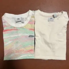 adidasの半袖Tシャツ2枚セット