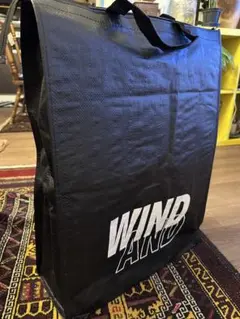 黒デカバッグ WIND AND SEA