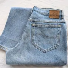 90s Lee ヴィンテージ デニム メキシコ製 US生地 W27相当 色落ち