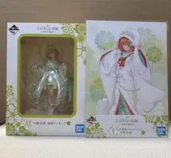 五等分の花嫁 中野四葉フィギュア&イラストボード