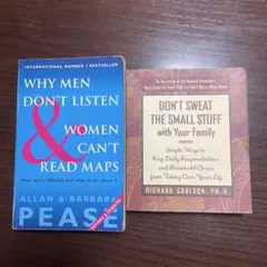 Why Men Don't Listen …/ Don't Sweat..2冊