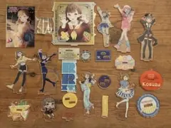 徒町小鈴 アクスタ+色紙+缶バッジ+アクキーセット リボンドレス - メルカリ