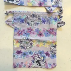 Anna Sui mini 花柄ミニ巾着袋のサムネイル