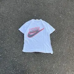 90s nike tシャツ usa製 デカロゴ ギザロゴ 霜降り 白タグ y2k - メルカリ