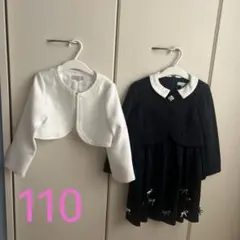 TOCCAトッカプリムジャージーワンピースセットアップエニィファムボレロ110