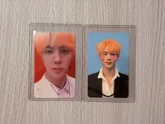BTS ジン トレカ LOVE YOURSELF 2枚セット