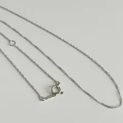 超目玉商品‼️新品 日本製 Pt850 スクリューチェーン ネックレス 40cm
