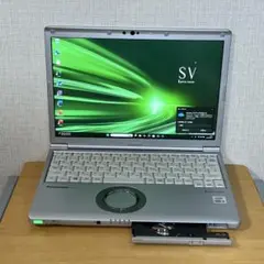 中古美品！レッツノートSV9 i5 16G/光学ドライブ /Office2024