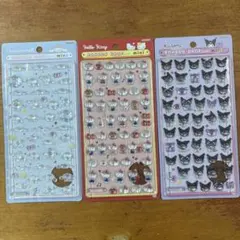 ☆新品正規品‪☆ サンリオ ボンボンドロップシール mini 3枚セット