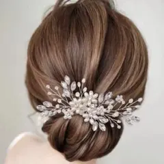 髪飾り　結婚式　お呼ばれ　成人式　卒業式　ヘアアクセサリー　コーム　かんざし