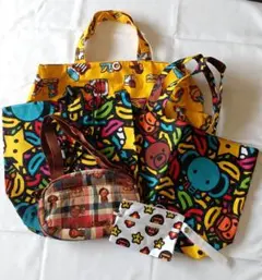 超希少 A BATHING APE コラボ限定紙袋 ショッパー 6枚セット - メルカリ