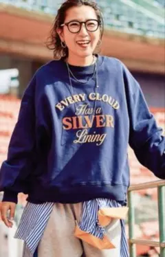 ニコアンド 2wayオシャプルオーバー ネイビー Misayoさん - メルカリ