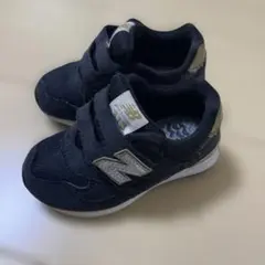 New Balance 313ベビー スニーカー 黒金