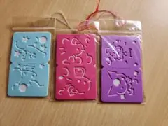 非売品①サンリオ…プレミアム…テンプレート　キティ‥クロミ‥シナモン　新品