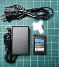 PSP ACアダプター + バッテリーPSE付き
