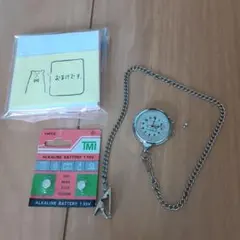 ナースウォッチ　脈拍測定メモリ付き　懐中時計 CITIZEN　シチズン　Q&Q