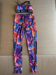 ROXY 花柄 ヨガウェア セットSサイズ