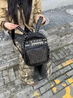 美品 D.KELLY ワンショルダー リュック 2WAY フェイクレザー y2k 