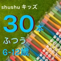 歯科専用 子供用 歯ブラシ ふつう ３０本 shushu シュシュ キッズ