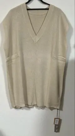 MERI ロングベスト　アイボリー