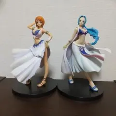 ワンピースDXGIRLS SNAP COLLECTION ナミ ビビ フィギュア