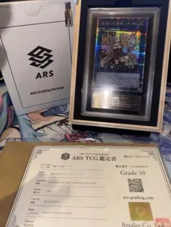 【ARS10】　照耀の光霊使いライナ　クオシク　25thシク【鑑定書付】 遊戯王オフィシャルカードゲーム デュエルモンスターズ 遊戯王カード