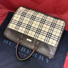 2025年最新】バーバリー ブラックレーベル ブリーフケースの人気