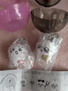 あ*こ様 ちいかわ つまんでつなげてマスコット (モモンガとちいかわ)