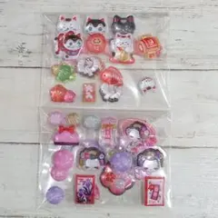 正規品 ボンボンドロップシール 和柄 縁起物 舞妓さん おすそわけ