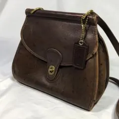 希少 USA製 オールドコーチ COACH ショルダーバッグ ターンロック