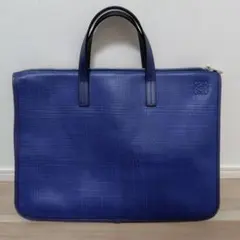 美品 A4可】ロエベ ニュートレド ビジネスバッグ アナグラム ゴヤ