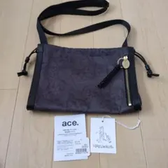 HAYU x ace. コラボ ショルダーバッグ 猫柄