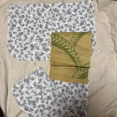 ◇ノー皺加工最高級クールパス◇モダン翡翠緑の花古典夏浴衣◇洗える