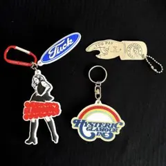 HYSTERIC GLAMOUR ヒステリックグラマーキーホルダー３点セットのサムネイル