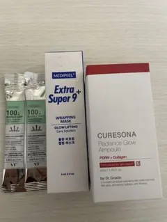 韓国ダイソー水光肌セット CURESONA. Extra Super9.VT