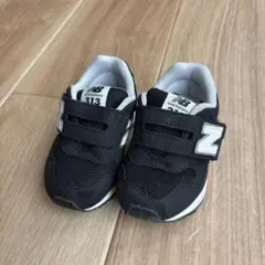 New Balance 313 ベビー キッズ シューズ 黒 9HM