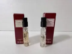 Cartier 香水 サンプル 2本セットのサムネイル