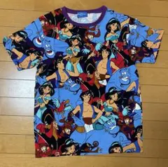 ディズニー　Disney tシャツ アラジン　ジーニー　ジャスミン