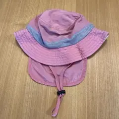ピンク リバーシブル 帽子 Sサイズ