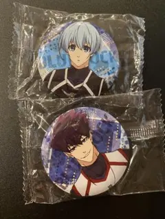 ブルーロック　U20缶バッジ　ガチャガチャ 氷織羊　烏旅人