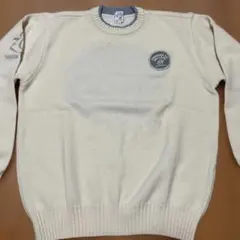 ゾーイ　白　セーター　ニット　メンズ