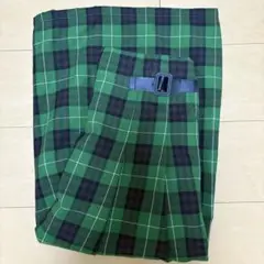 GU★チェック柄プリーツスカート