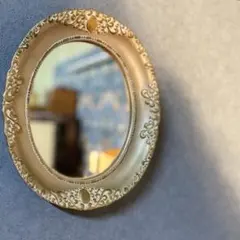 カネボウ 壁掛けミラー ウォールミラー 鏡 インテリア 昭和レトロ 当時物