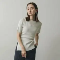 SENSE OF PLACE アシメネックセーター