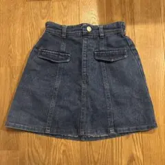 Lovetoxic デニム Aラインスカート size SS(130)